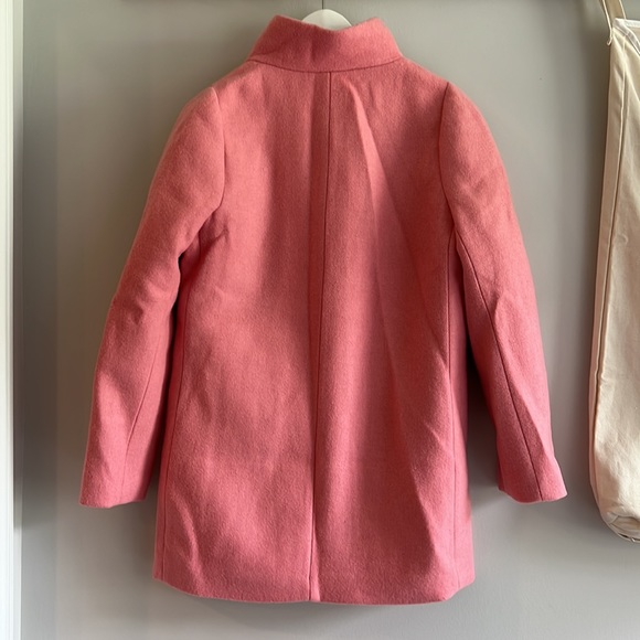 NWT J. Crew Mercantile City Coat *Rare Pink* - Picture 5 of 6